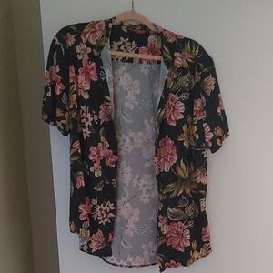 Guess Men's Floral Patterned Shirt